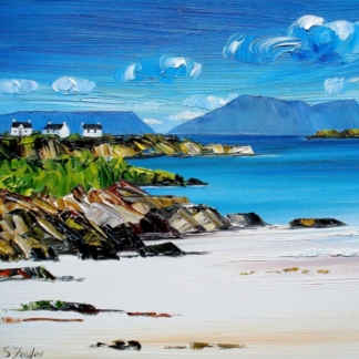 Image of Coastal Cottages, Arisaig by Sheila Fowler